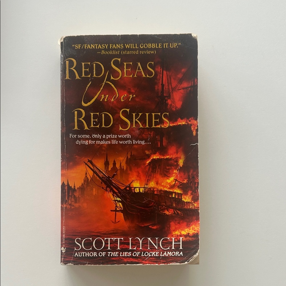 Red Seas Under Red Skies by Scott Lynch (Book 2)